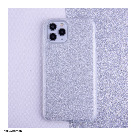 Husa Glitter 3in1 pentru Samsung Galaxy S21 5G, Carcasa, Argintiu [5]