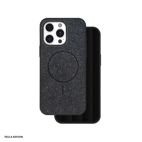 Huse si protectii smartphone - Husa Glitter Thin Mag pentru Apple iPhone 17 Air, Carcasa magnetica, Negru