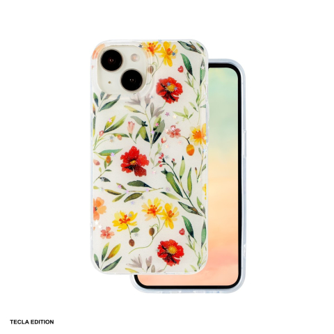 Huse si protectii smartphone - Husa Glow Glam pentru Apple iPhone 13, Carcasa, Alb