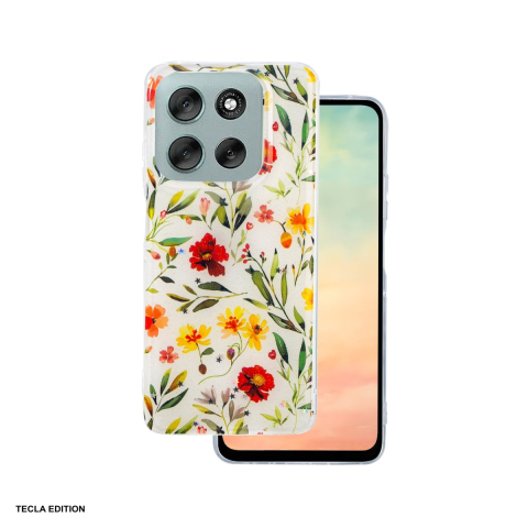 Huse si protectii pentru Motorola - Husa Glow Glam pentru Motorola Moto G56 5G, Carcasa, Alb