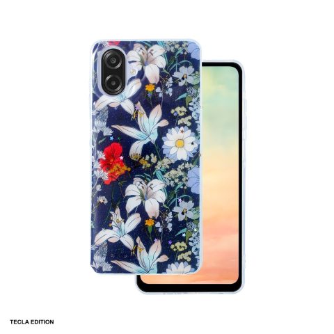 Huse si protectii smartphone - Husa Glow Glam pentru Samsung Galaxy A07 4G, Carcasa, Albastru