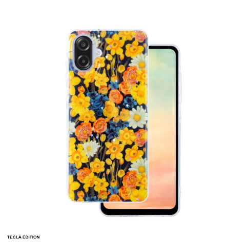 Huse si protectii smartphone - Husa Glow Glam pentru Samsung Galaxy A07 4G, Carcasa, Portocaliu