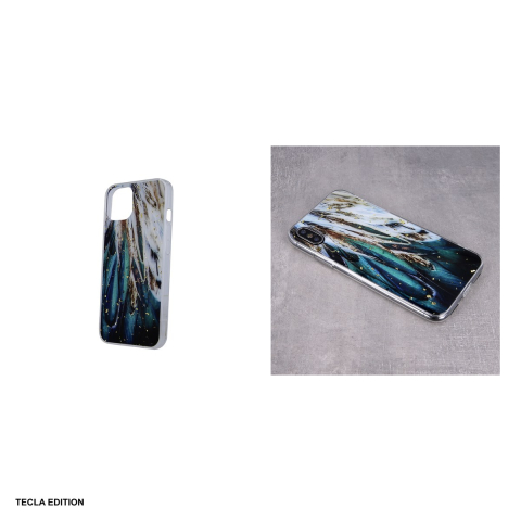 Husa Gold Glam feathers pentru Samsung Galaxy A25 5G (Global), Carcasa, Multicolor [4]