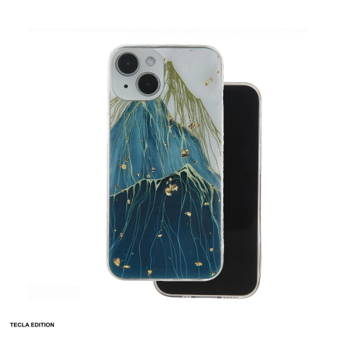 Huse si protectii pentru Samsung Galaxy A34 - Husa Gold Glam mountain pentru Samsung Galaxy A34, Carcasa, Multicolor