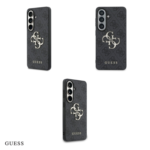 Husa Guess 4g Big Metal Logo pentru Samsung Galaxy S26, Carcasa magnetica, Negru [3]