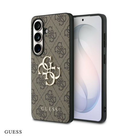Huse si protectii smartphone - Husa Guess 4g Big Metal Logo pentru Samsung Galaxy S26 Plus, Carcasa magnetica, Maro
