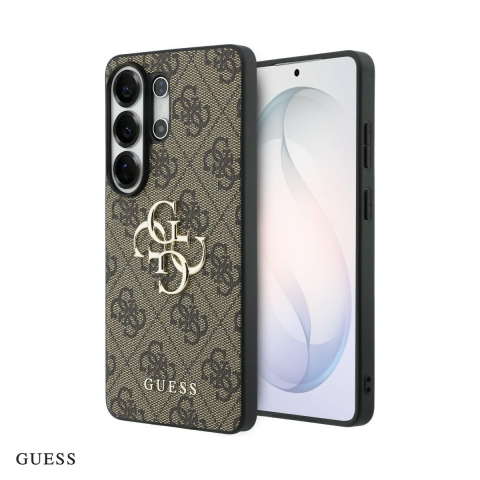 Huse si protectii smartphone - Husa Guess 4g Big Metal Logo pentru Samsung Galaxy S26 Ultra, Carcasa magnetica, Maro