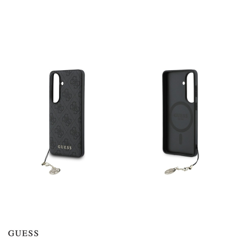 Husa Guess 4g Classic Logo Charm pentru Samsung Galaxy S26, Carcasa magnetica, Negru [4]