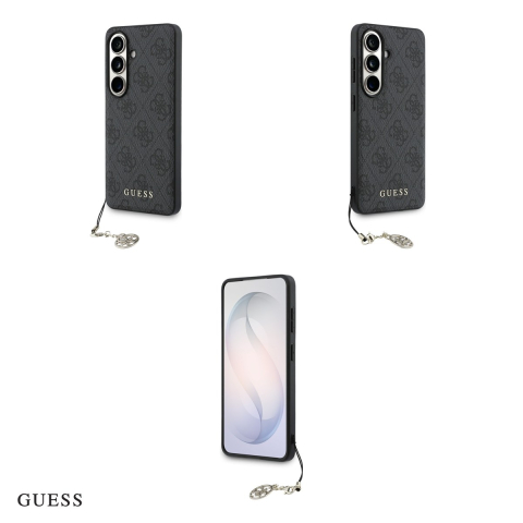 Husa Guess 4g Classic Logo Charm pentru Samsung Galaxy S26, Carcasa magnetica, Negru [3]