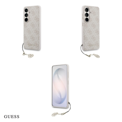 Husa Guess 4g Classic Logo Charm pentru Samsung Galaxy S26, Carcasa magnetica, Roz [3]