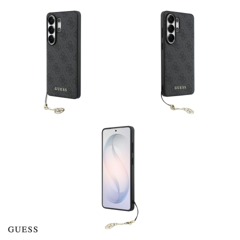 Husa Guess 4g Classic Logo Charm pentru Samsung Galaxy S26 Ultra, Carcasa magnetica, Negru [3]