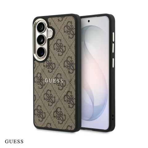 Husa Guess 4g Embossed Ring pentru Samsung Galaxy S26, Carcasa magnetica, Maro [0]