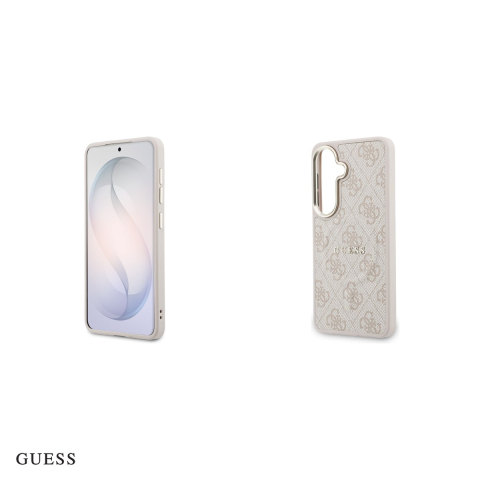 Husa Guess 4g Embossed Ring pentru Samsung Galaxy S26, Carcasa magnetica, Roz [4]