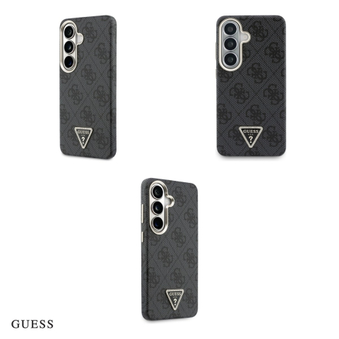 Husa Guess 4g Triangle Logo pentru Samsung Galaxy S26, Carcasa magnetica, Negru [3]