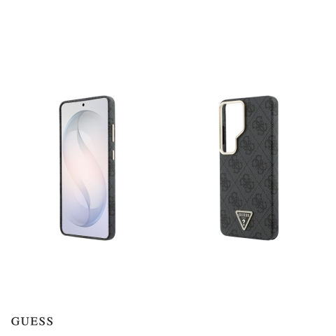 Husa Guess 4g Triangle Logo pentru Samsung Galaxy S26 Ultra, Carcasa magnetica, Negru [4]