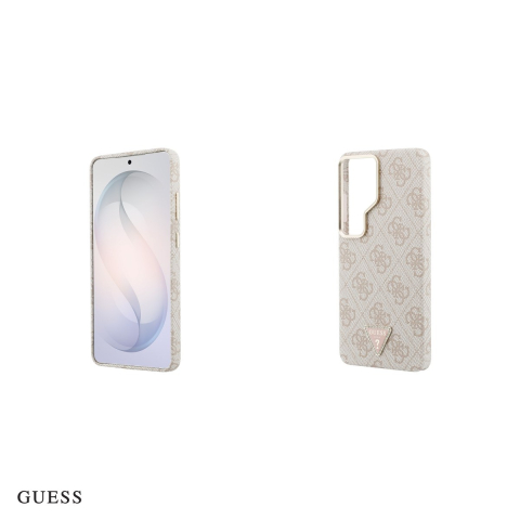 Husa Guess 4g Triangle Logo pentru Samsung Galaxy S26 Ultra, Carcasa magnetica, Roz [4]