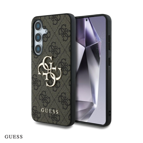 Huse si protectii pentru Samsung Galaxy S25 Plus - Husa Guess Big 4g Logo Classic Logo pentru Samsung Galaxy S25 Plus, Carcasa, Maro