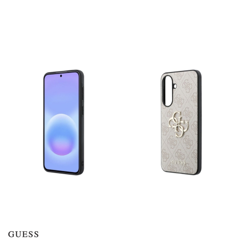 Husa Guess Hc PU 4g Big Logo pentru Samsung Galaxy A57 5G, Carcasa, Roz [4]