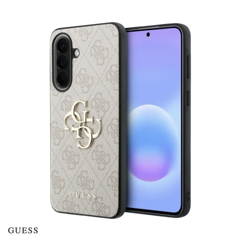 Huse si protectii pentru Samsung Galaxy A57 5G - Husa Guess Hc PU 4g Big Logo pentru Samsung Galaxy A57 5G, Carcasa, Roz