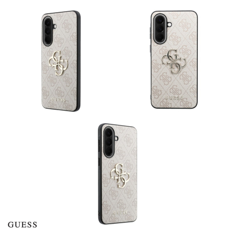 Husa Guess Hc PU 4g Big Logo pentru Samsung Galaxy A57 5G, Carcasa, Roz [3]