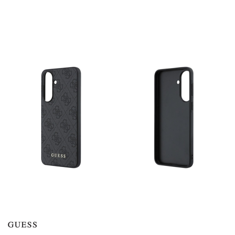 Husa Guess Hc PU 4g Classic Logo charm pentru Samsung Galaxy A57 5G, Carcasa, Negru [4]