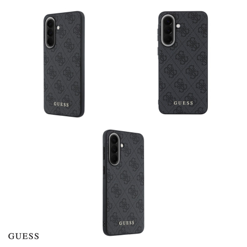 Husa Guess Hc PU 4g Classic pentru Samsung Galaxy A37 5G, Carcasa, Negru [3]