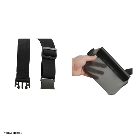 Husa impermeabila telefon pentru telefoane pana la 7", Negru [4]