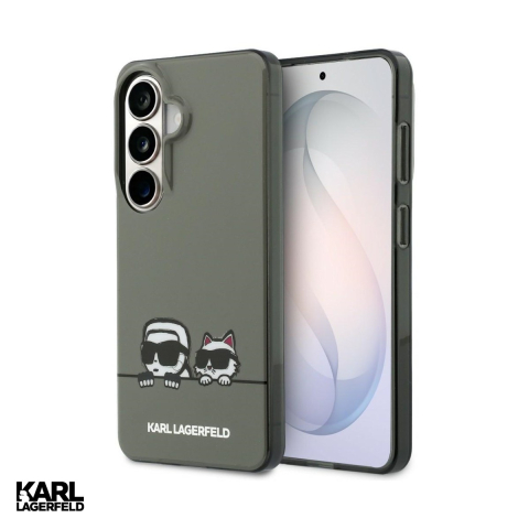 Huse si protectii pentru Samsung Galaxy S26 - Husa Karl Lagerfeld Iml Peekaboo pentru Samsung Galaxy S26, Carcasa magnetica, Negru