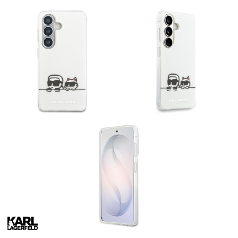 Husa Karl Lagerfeld Iml Peekaboo pentru Samsung Galaxy S26 Plus, Carcasa magnetica, Transparent [3]