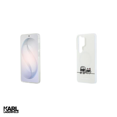 Husa Karl Lagerfeld Iml Peekaboo pentru Samsung Galaxy S26 Ultra, Carcasa magnetica, Transparent [4]