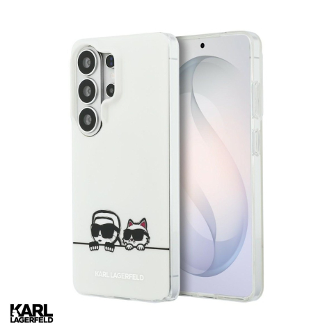 Huse si protectii pentru Samsung Galaxy S26 Ultra - Husa Karl Lagerfeld Iml Peekaboo pentru Samsung Galaxy S26 Ultra, Carcasa magnetica, Transparent
