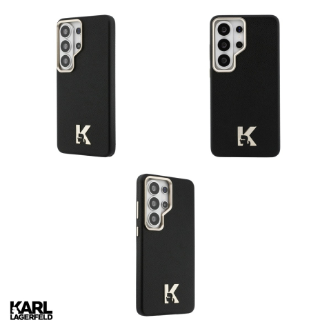 Husa Karl Lagerfeld K Metal Logo pentru Samsung Galaxy S26 Ultra, Carcasa magnetica, Negru [3]