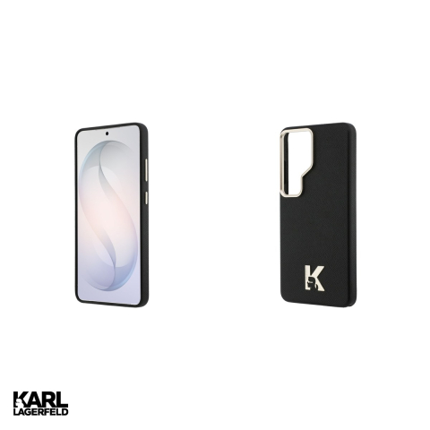 Husa Karl Lagerfeld K Metal Logo pentru Samsung Galaxy S26 Ultra, Carcasa magnetica, Negru [4]
