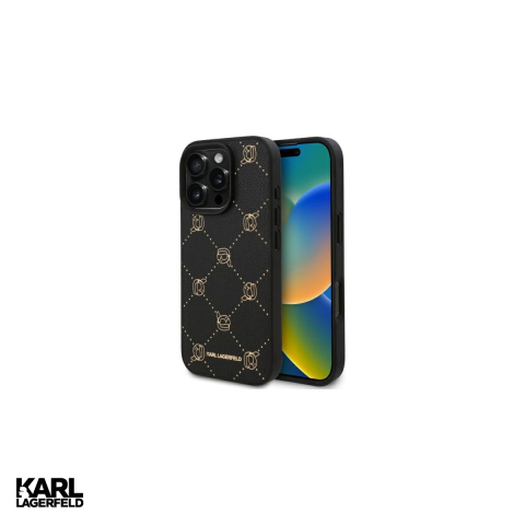 Husa Karl Lagerfeld Karl Head pentru iPhone 16 Pro Max, Carcasa magnetica, Negru [0]