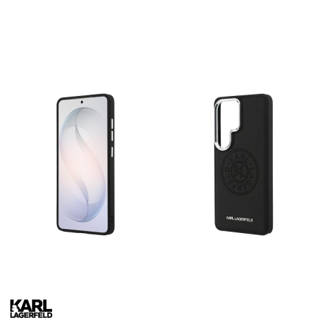 Husa Karl Lagerfeld Perforated Kl pentru Samsung Galaxy S26 Ultra, Carcasa magnetica, Negru [4]