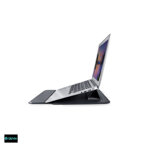 Husa laptop Devia Ultra-Thin 13.3", Negru [3]