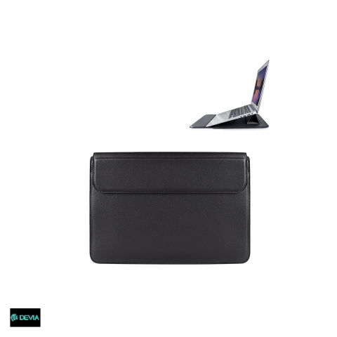 Genti si huse laptop - Husa laptop Devia Ultra-Thin 15.4", Negru