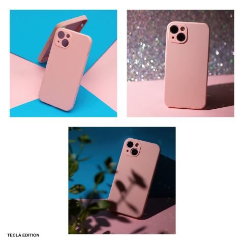 Husa Mag Invisible pastel pentru Apple iPhone 14 Pro, Carcasa magnetica, Roz [5]