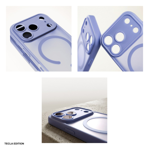 Husa Mag Matt camera pentru Samsung Galaxy S26 Plus, Carcasa magnetica, Albastru [4]