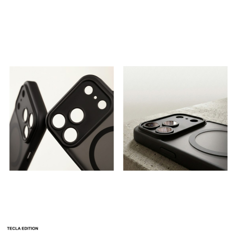 Husa Mag Matt camera pentru Samsung Galaxy S26 Plus, Carcasa magnetica, Negru [4]