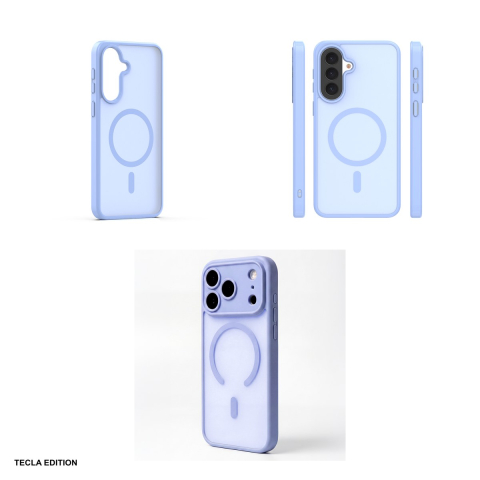 Husa Mag Matt pentru Samsung Galaxy A57 5G, Carcasa magnetica, Albastru [3]