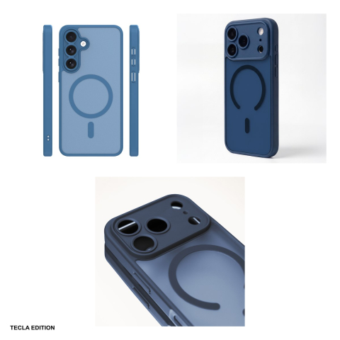 Husa Mag Matt pentru Samsung Galaxy S26 Plus, Carcasa magnetica, Albastru inchis [6]