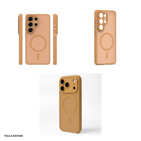 Husa Mag Matt pentru Samsung Galaxy S26 Ultra, Carcasa magnetica, Maro [3]