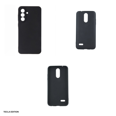 Husa Matt TPU pentru Samsung Galaxy A56 5G, Carcasa, Negru [3]