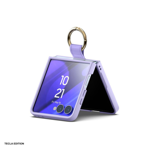 Huse si protectii smartphone - Husa Mercury Gold Ring pentru Samsung Galaxy Z Flip 7, Carcasa, Mov
