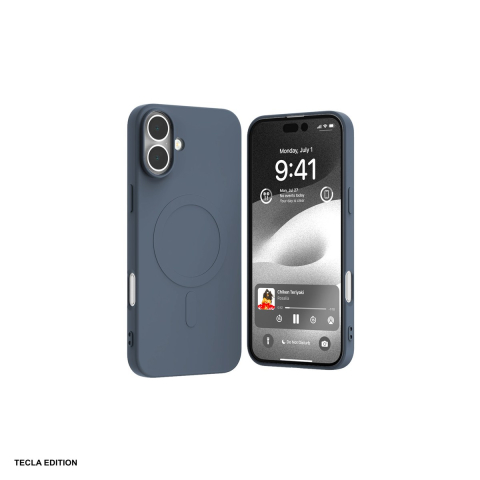 Huse telefoane - Husa Mercury Semi-silicon Sierra pentru iPhone 16 Plus, Carcasa magnetica, Albastru
