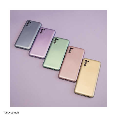 Husa Metallic pentru Samsung Galaxy A25 5G, Carcasa, Albastru [4]