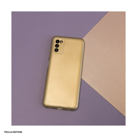 Husa Metallic pentru Samsung Galaxy A25 5G, Carcasa, Auriu [4]