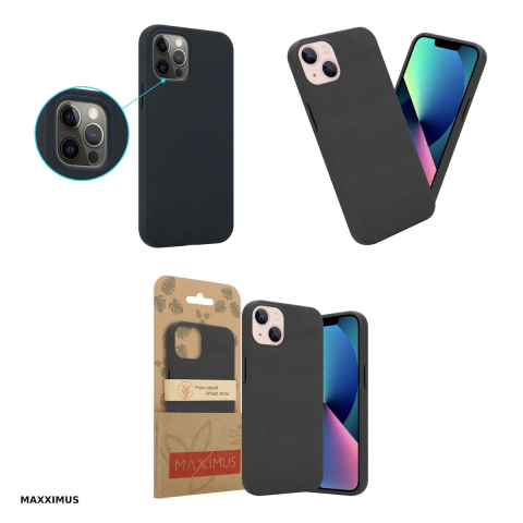 Husa Mx Eco pentru iPhone 16 Plus, Carcasa, Negru [3]
