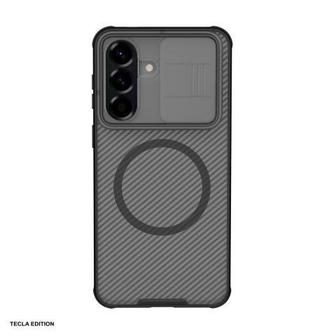 Huse si protectii smartphone - Husa Nillkin CamShield Pro Magnetic pentru Samsung Galaxy A57 5G, Carcasa magnetica, Negru transparent